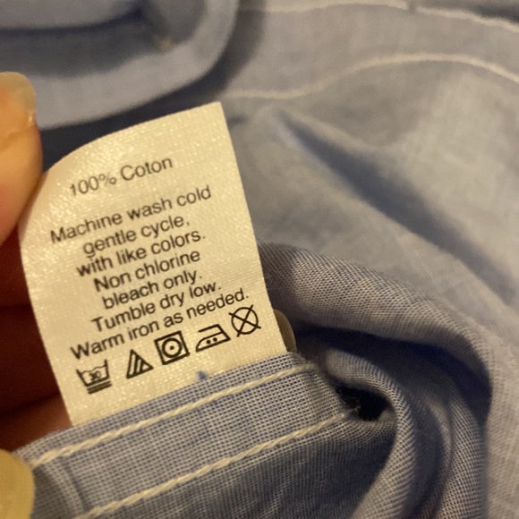 Blue J crew button down, like new - Picture 3 of 3